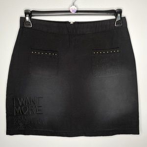 Desigual Black Denim Skirt - Jackie